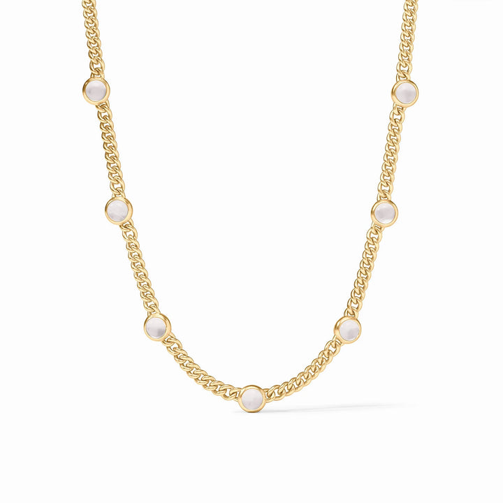 Dolce Delicate Station Necklace | +Colors