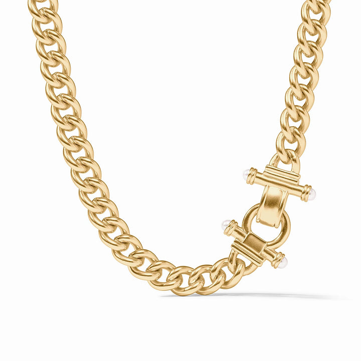 Dolce Demi Link Necklace | Pearl
