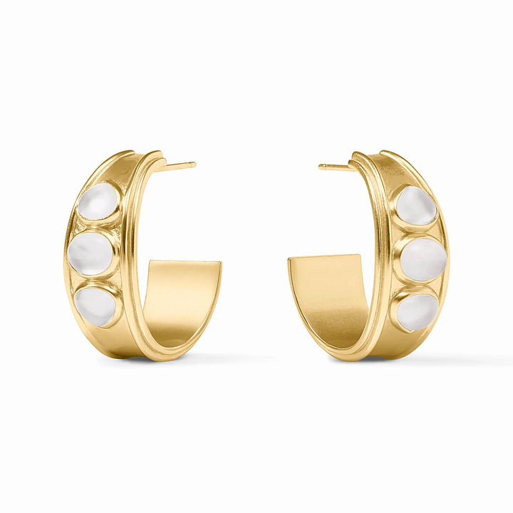 Dolce Stone Hoop | + Colors