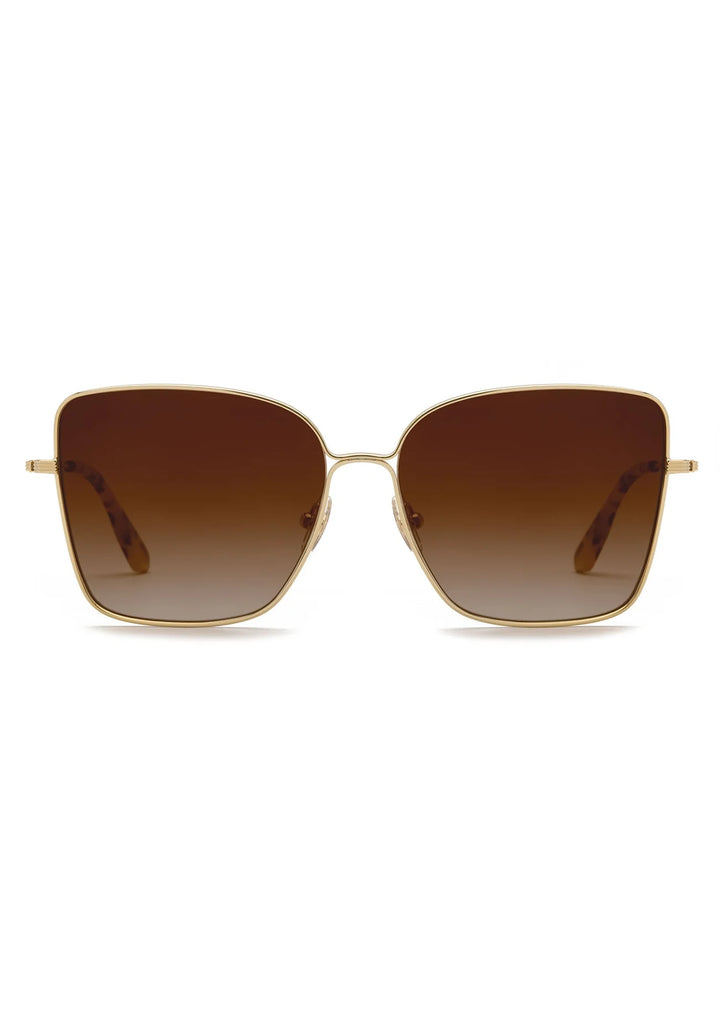 Dolly Sunglasses | 12k + Matte Oyster