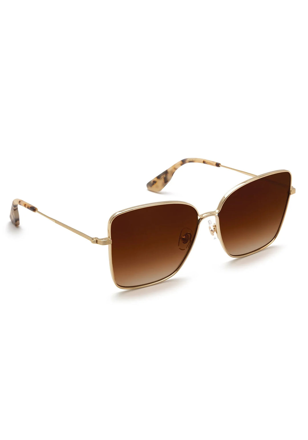 Dolly Sunglasses | 12k + Matte Oyster