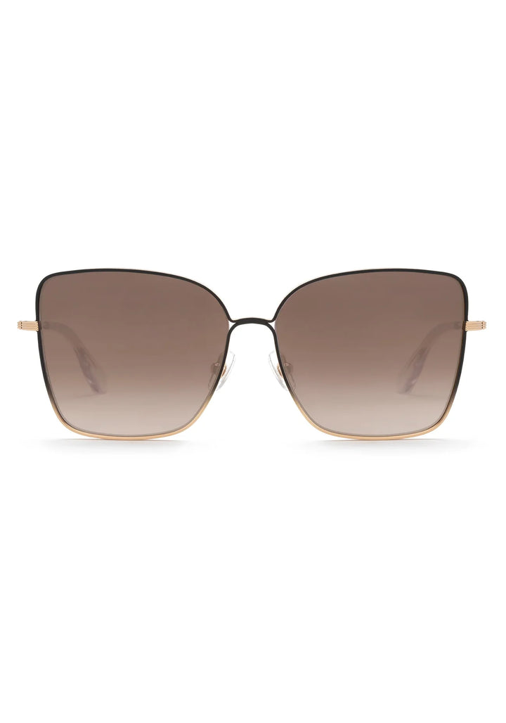 Dolly | 24K Matte Black Fade + Crystal Mirrored