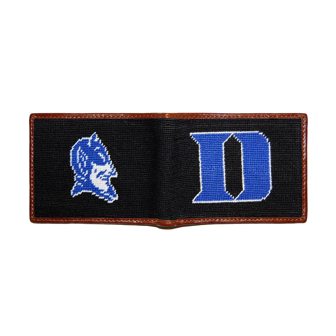 Duke Needlepoint Bi-Fold Wallet