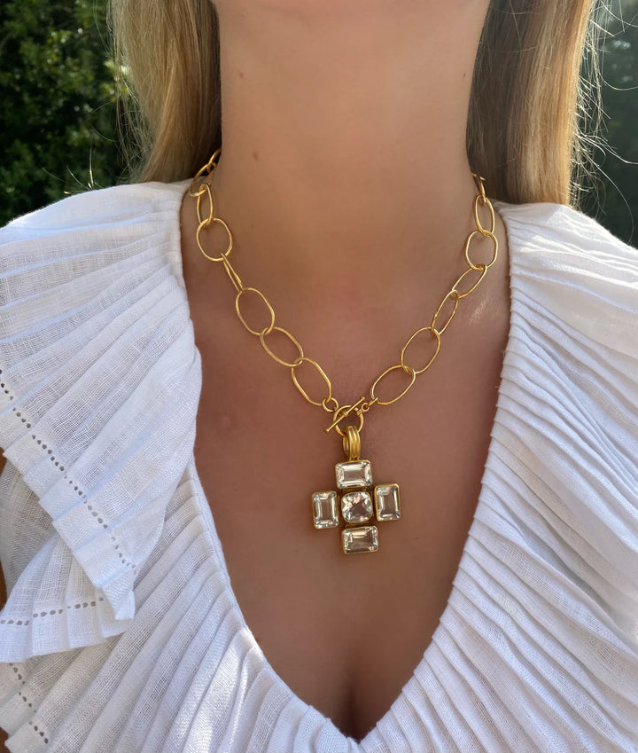 Five Quartz Necklace