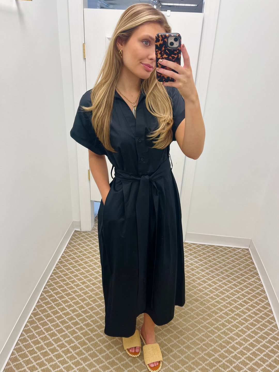 Cosmos Maxi Dress | Black