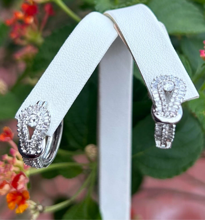 14 KW 120 Diamond Earrings