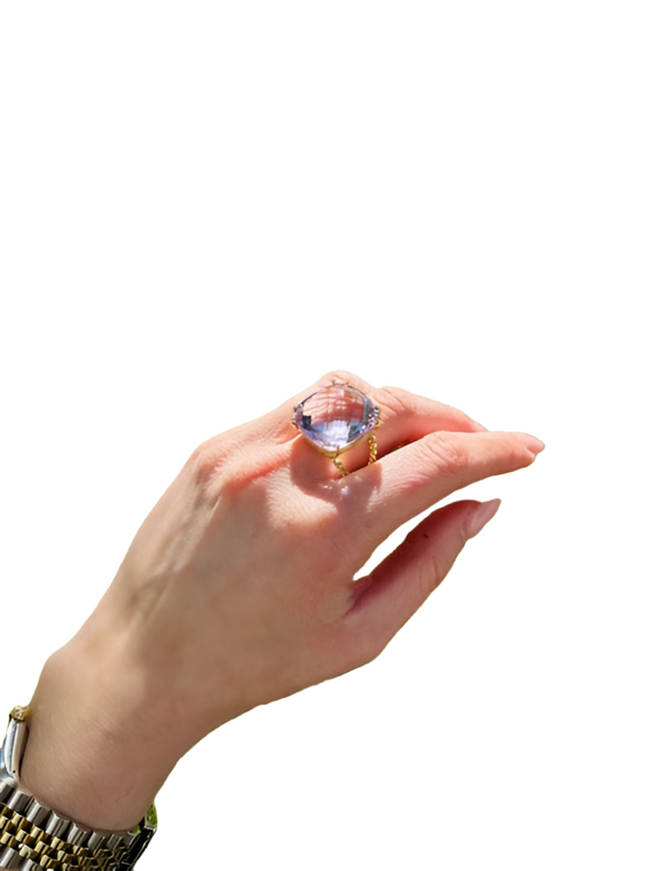 14K Lavender Amethyst Ring