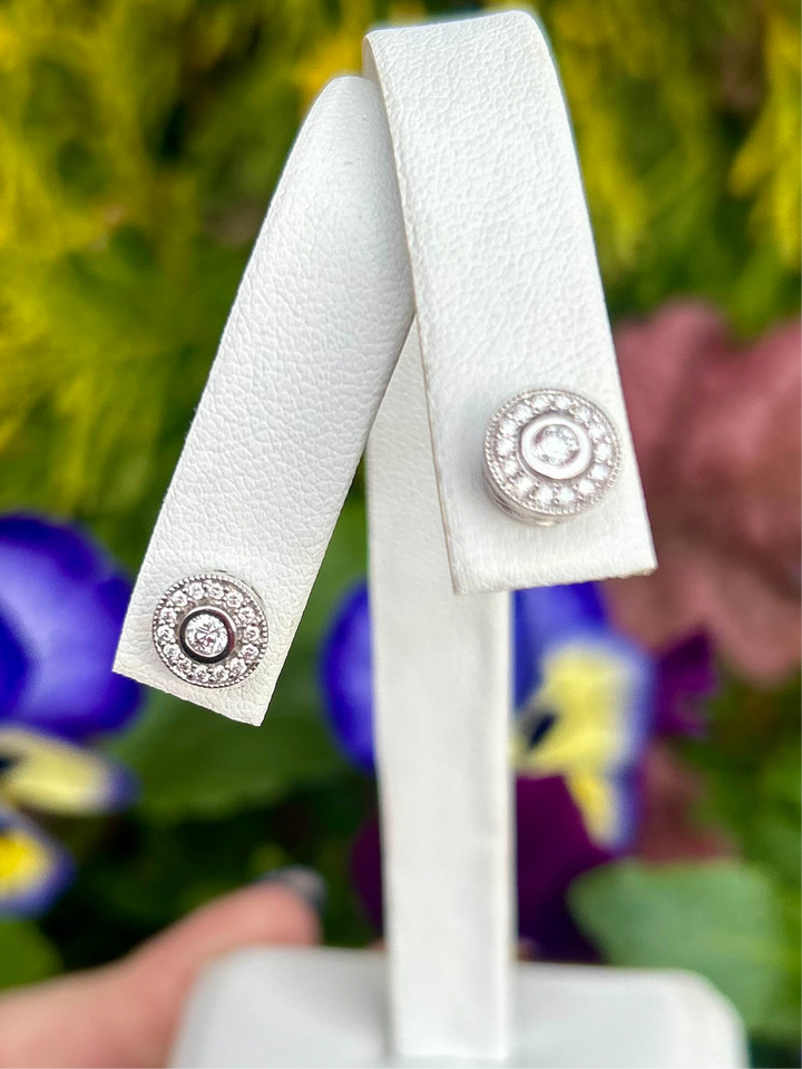 14K .33 Dia Earrings