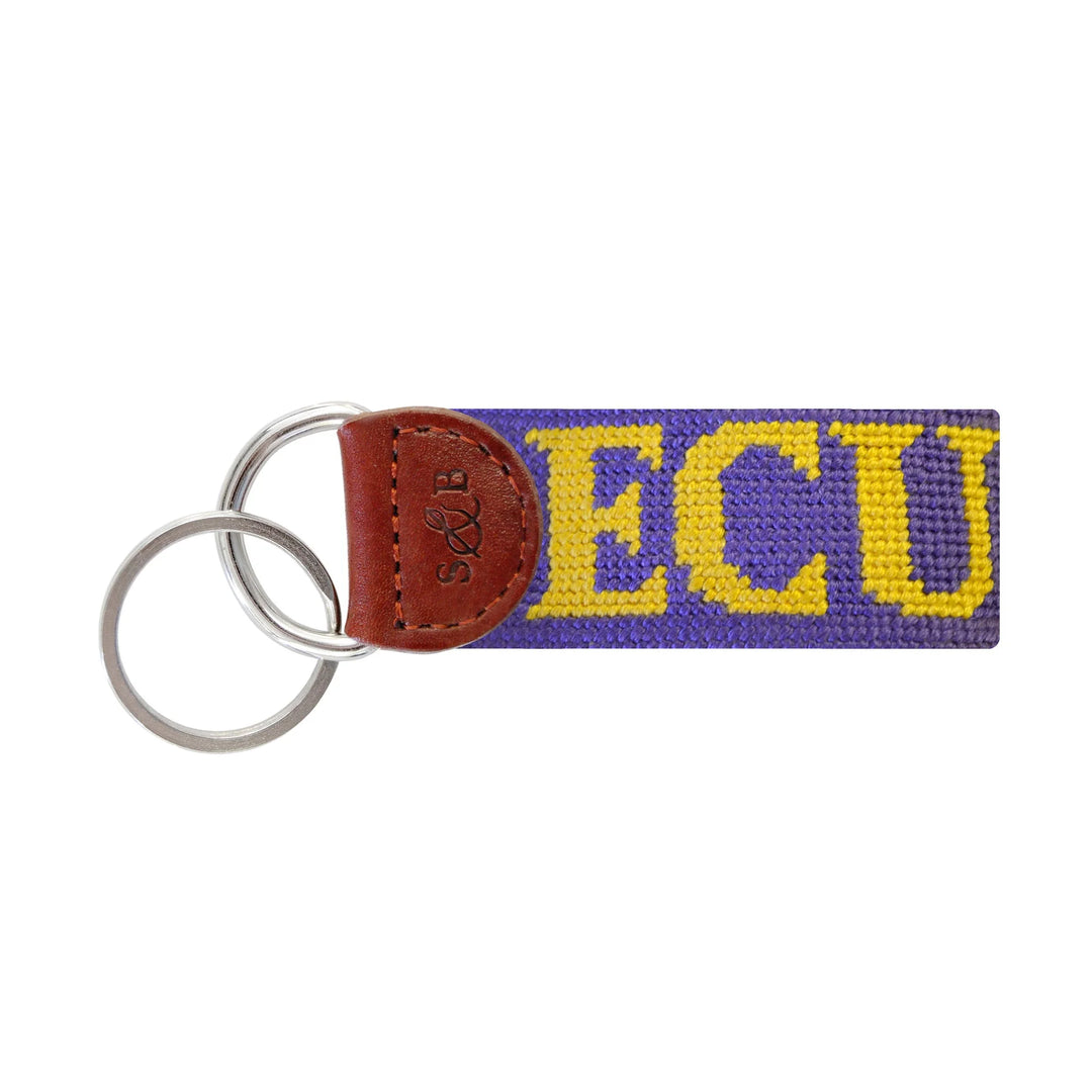 Collegiate Needlepoint Key Fobs