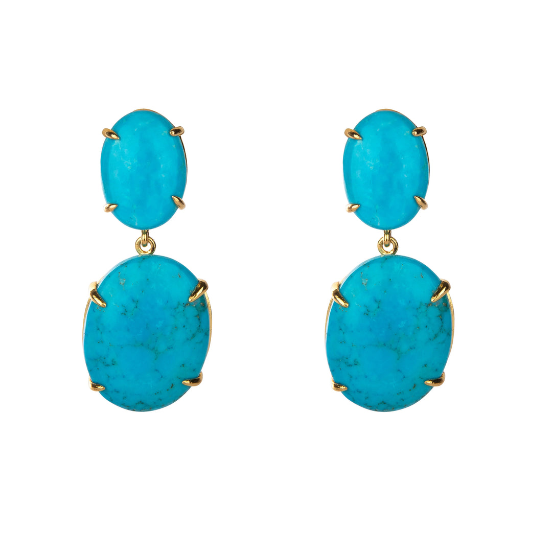 Celeste Earrings | Turquoise