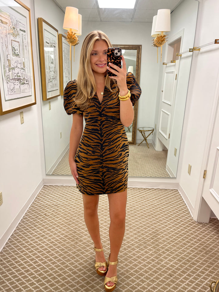 Hampton Mini | Tiger Jacquard