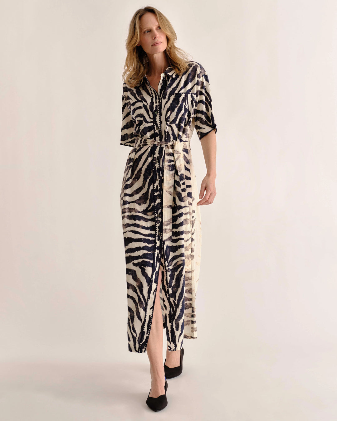 Lucia Dress | Zebra