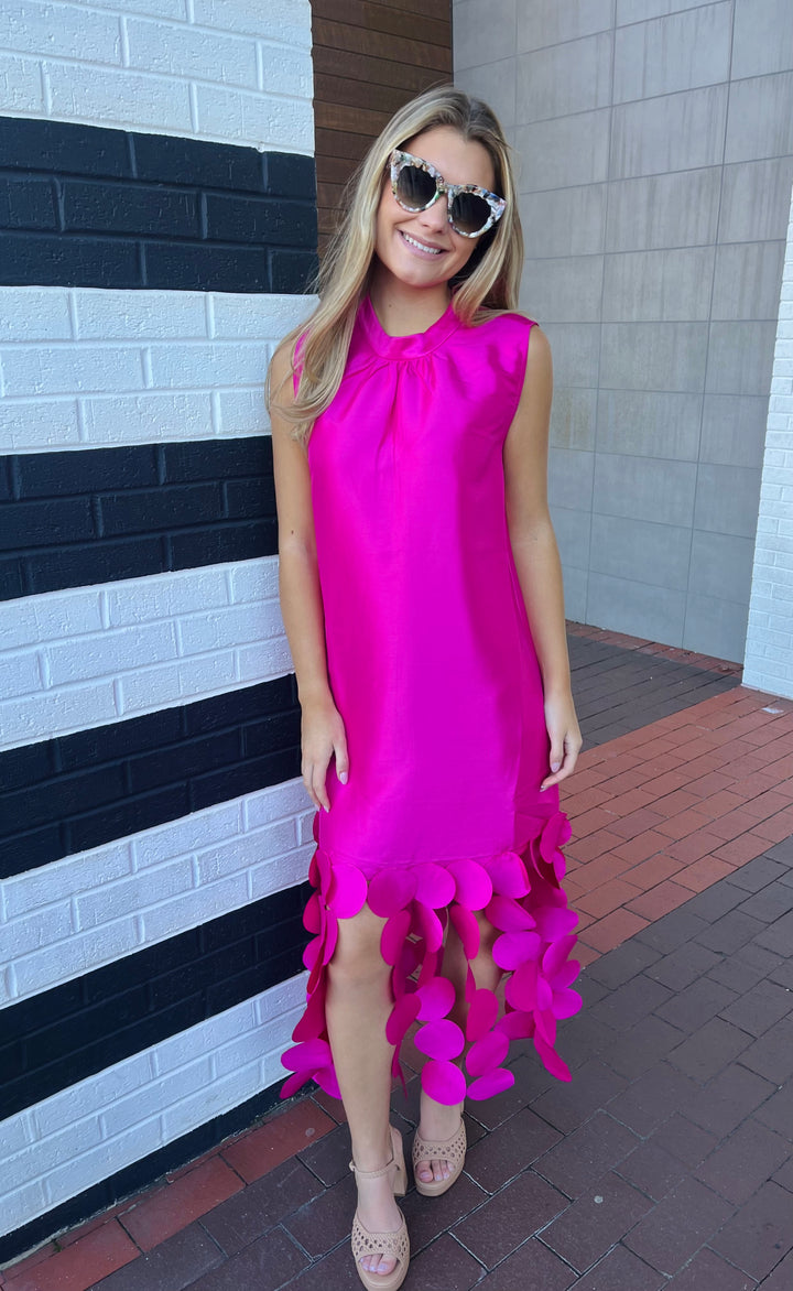 Ponce Party Dress | Mollie Pink