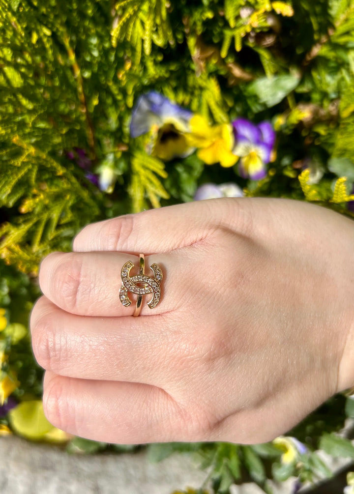 14kt .25ct Diamond CC Ring