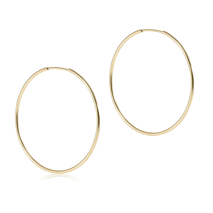 Endless Gold Hoop | +Sizes