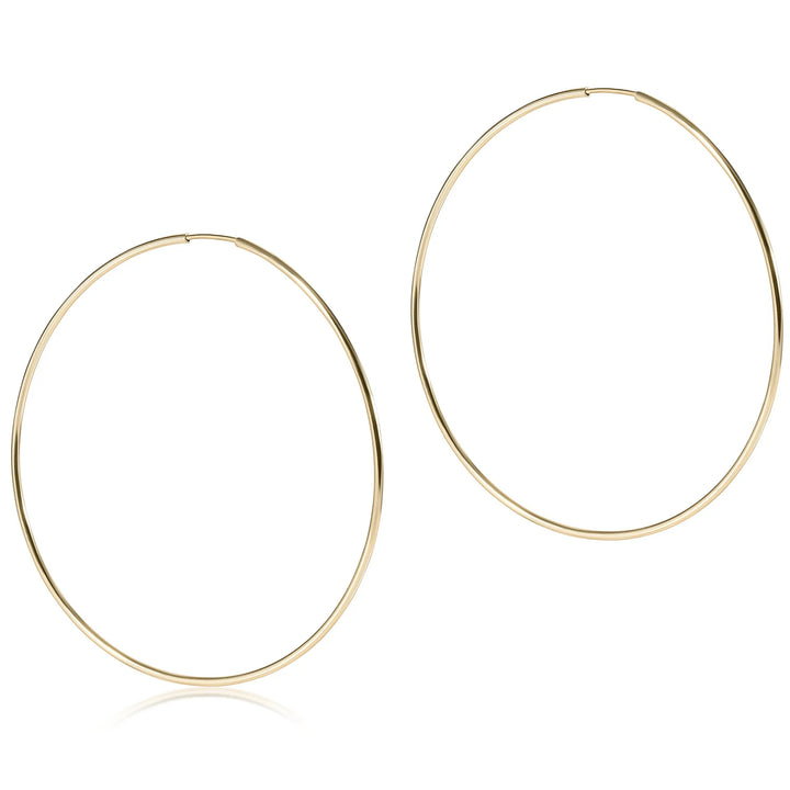 Endless Gold Hoop | +Sizes