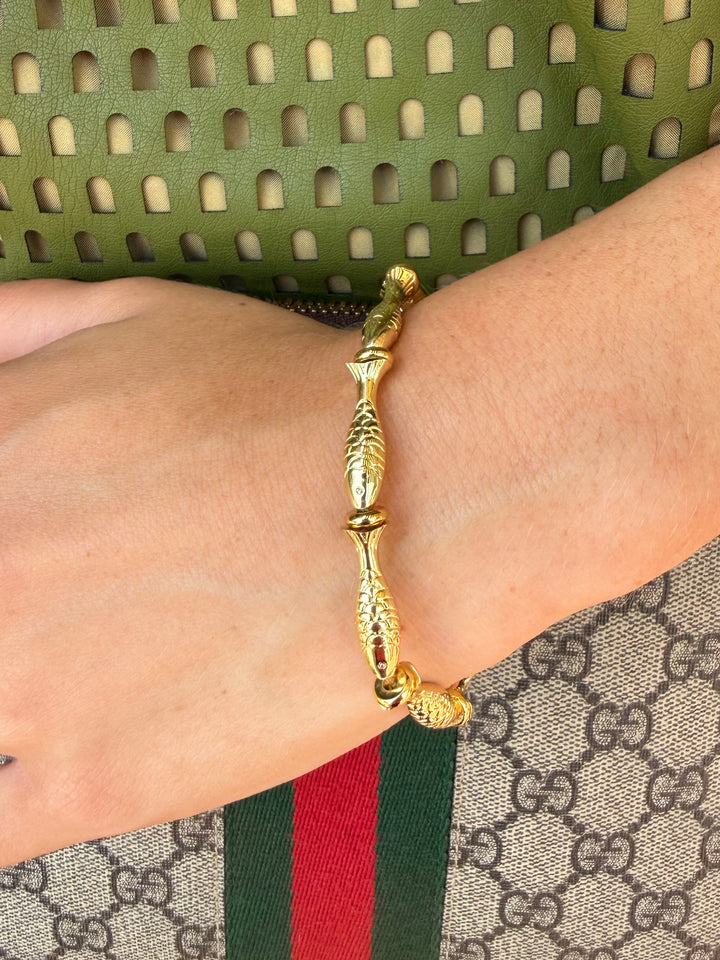 Reeled in Bracelet | Gold