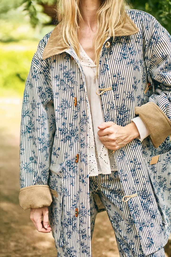 Barn Jacket | Cornflower Toile