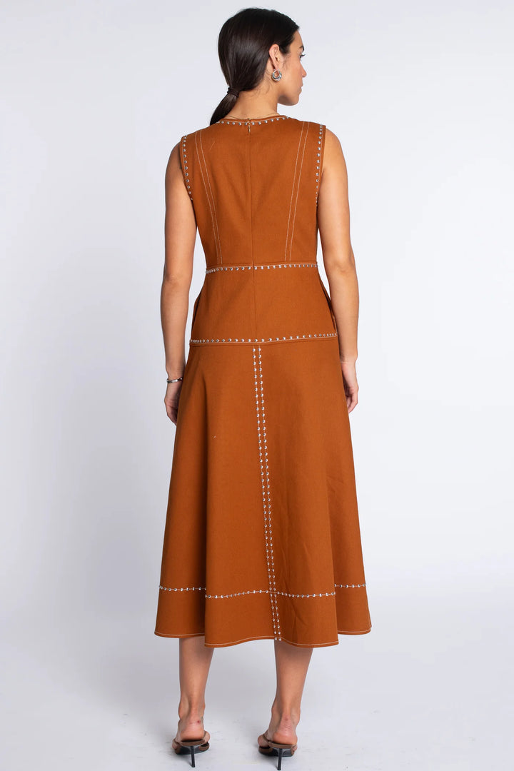 Claire Dress | Chocolate