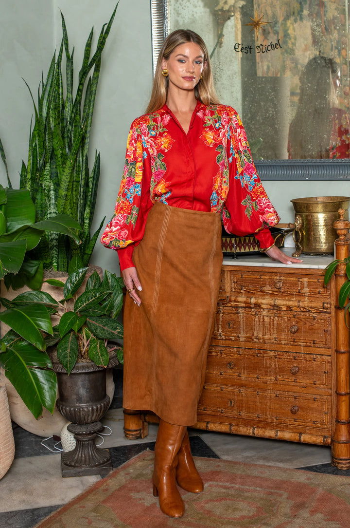 Ava Skirt | Tan