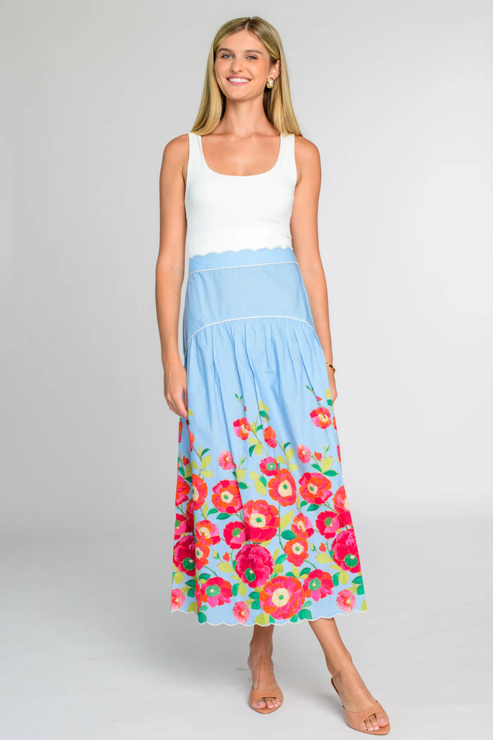 Phoebe Skirt | Poppy Patch Blueberry