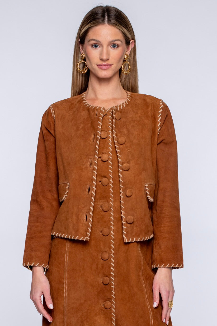 Esme Jacket | Tan
