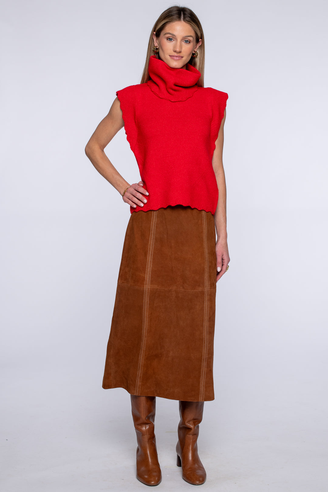 Ava Skirt | Tan
