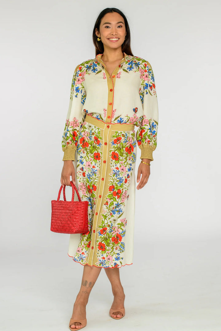 Frannie Skirt | Butterfly Garden