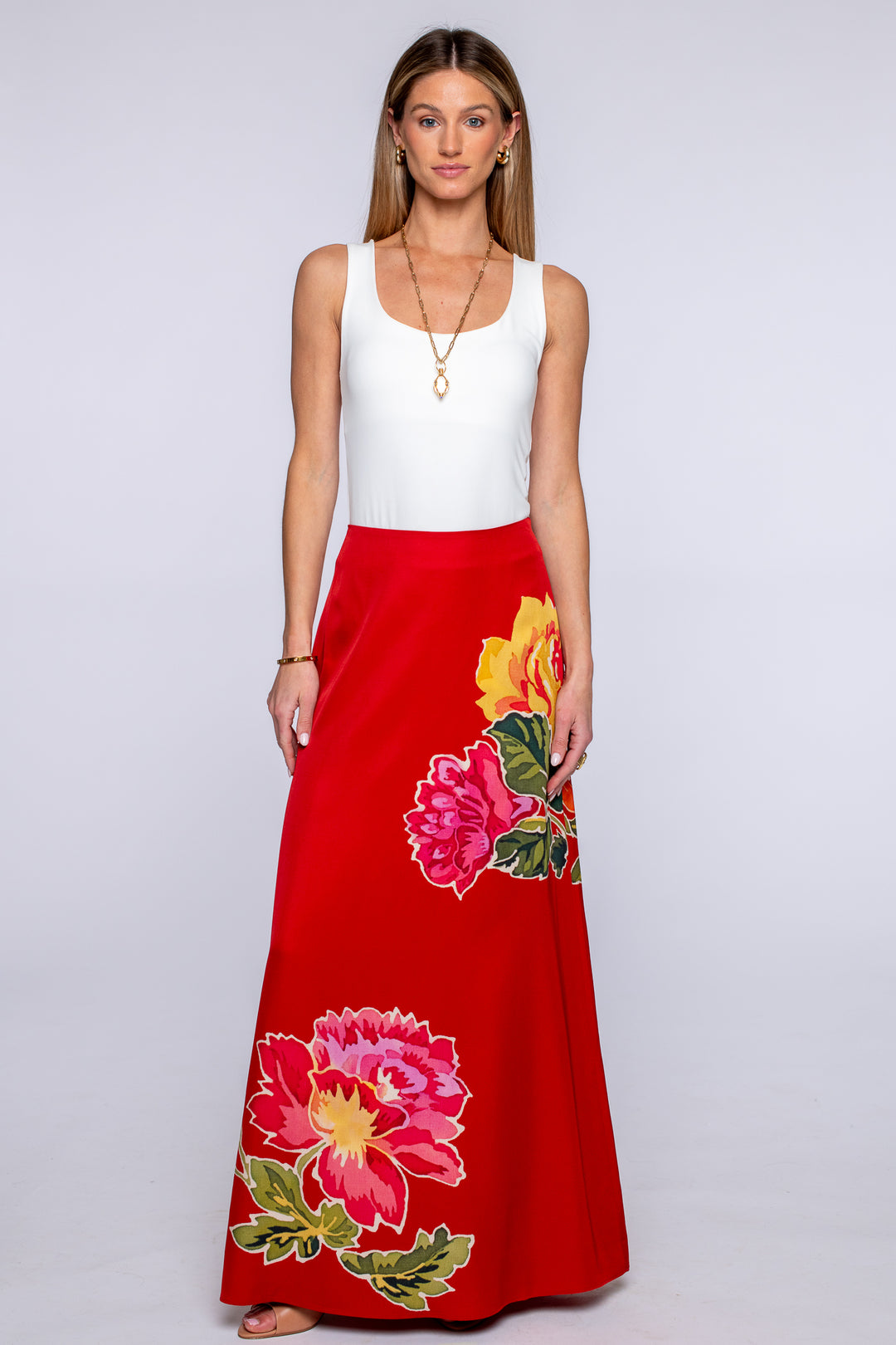 Anita Skirt | Fall Blooms
