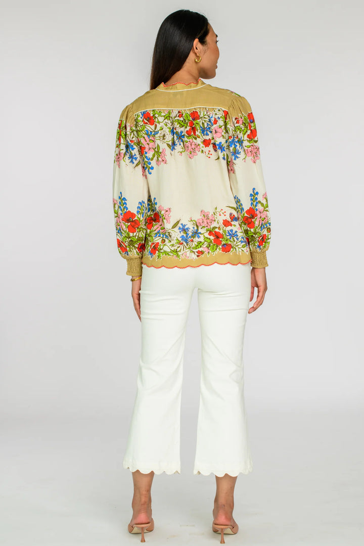 Emily Top | Butterfly Garden