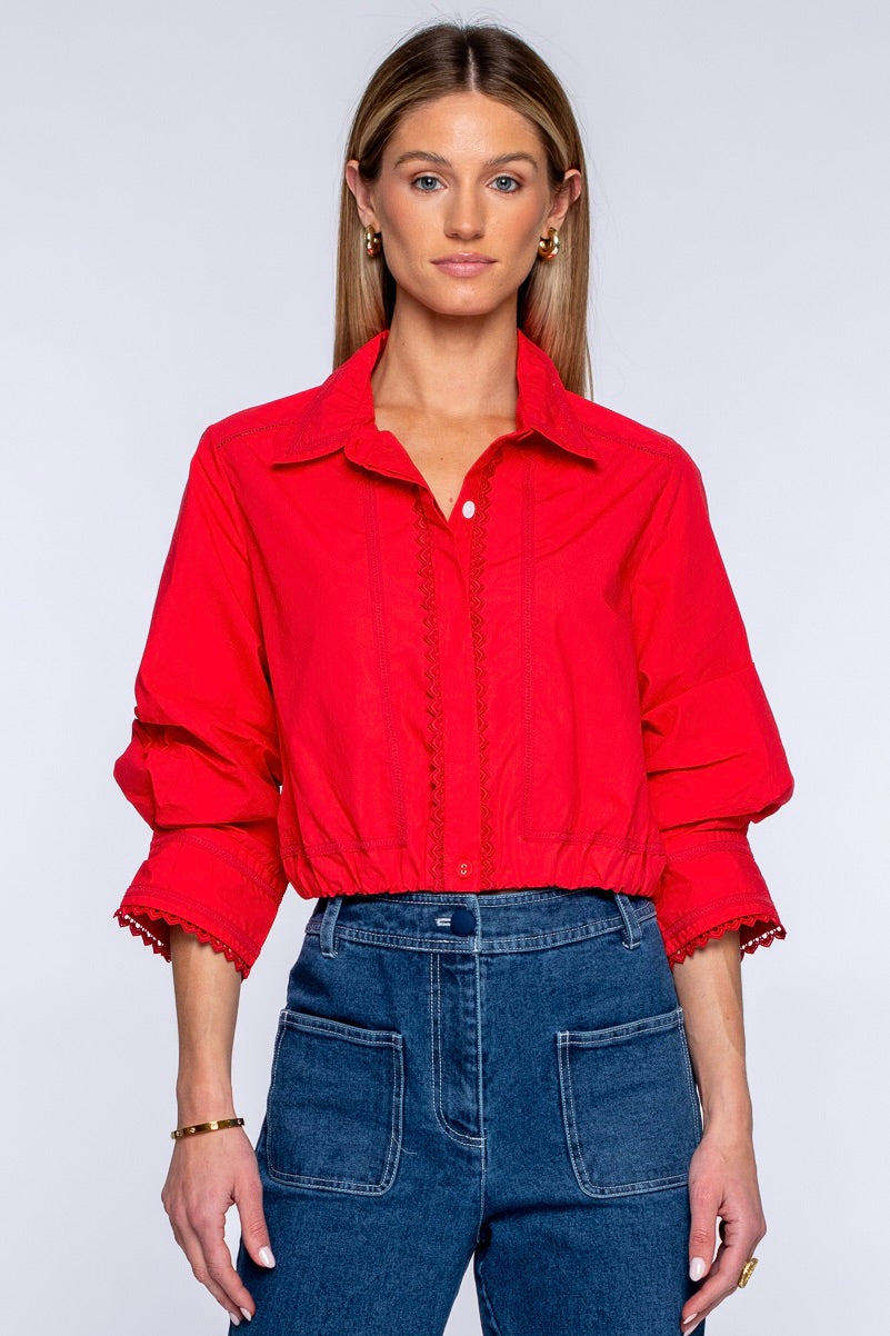 Carter Top | Red Apple