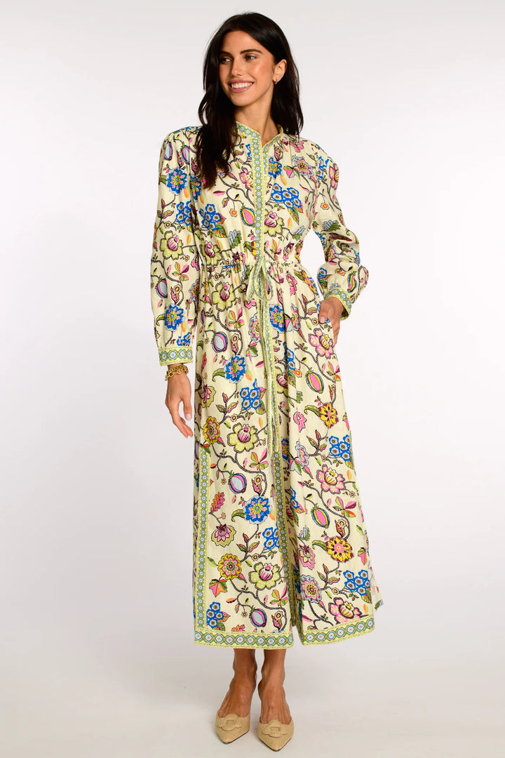 Lucia Dress | Spring Flower Ivory
