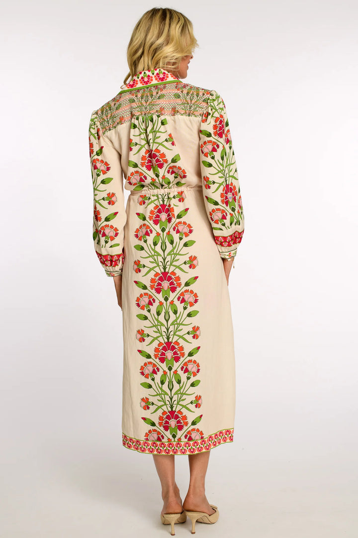 Lucia Dress | Indian Flower Ivory