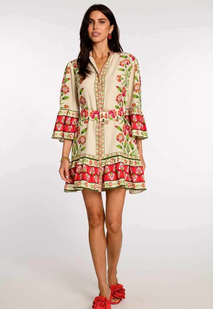 Frances Dress | Indian Flower Ivory