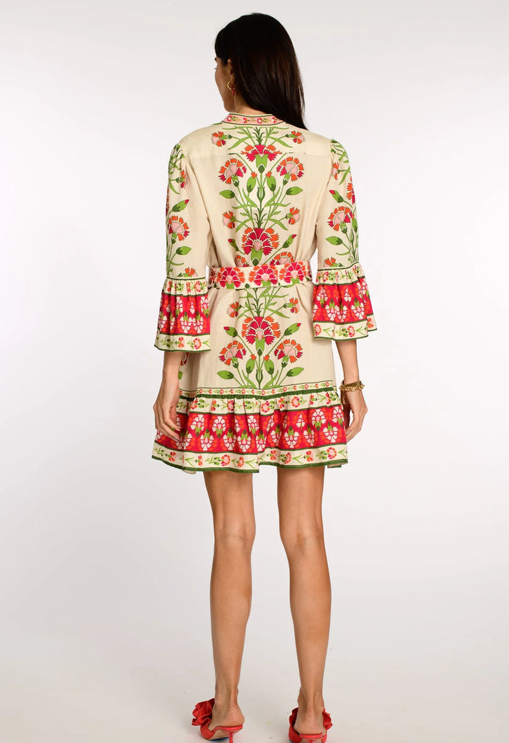 Frances Dress | Indian Flower Ivory