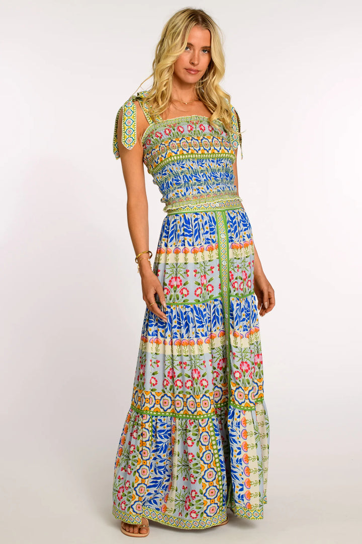 Mae Skirt | Spring Mixed Stripe