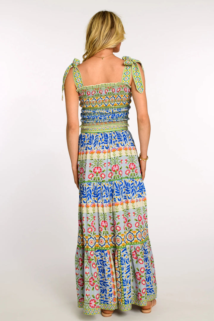 Mae Skirt | Spring Mixed Stripe