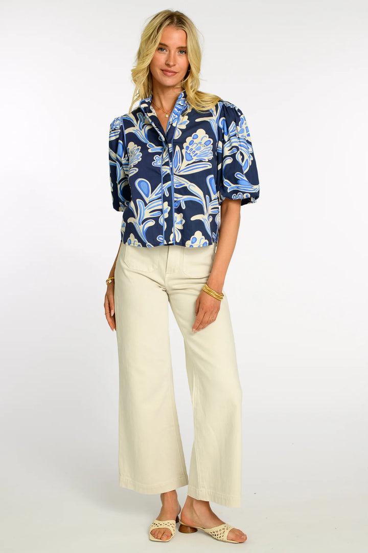 Edie Top | Grand Entrance Navy