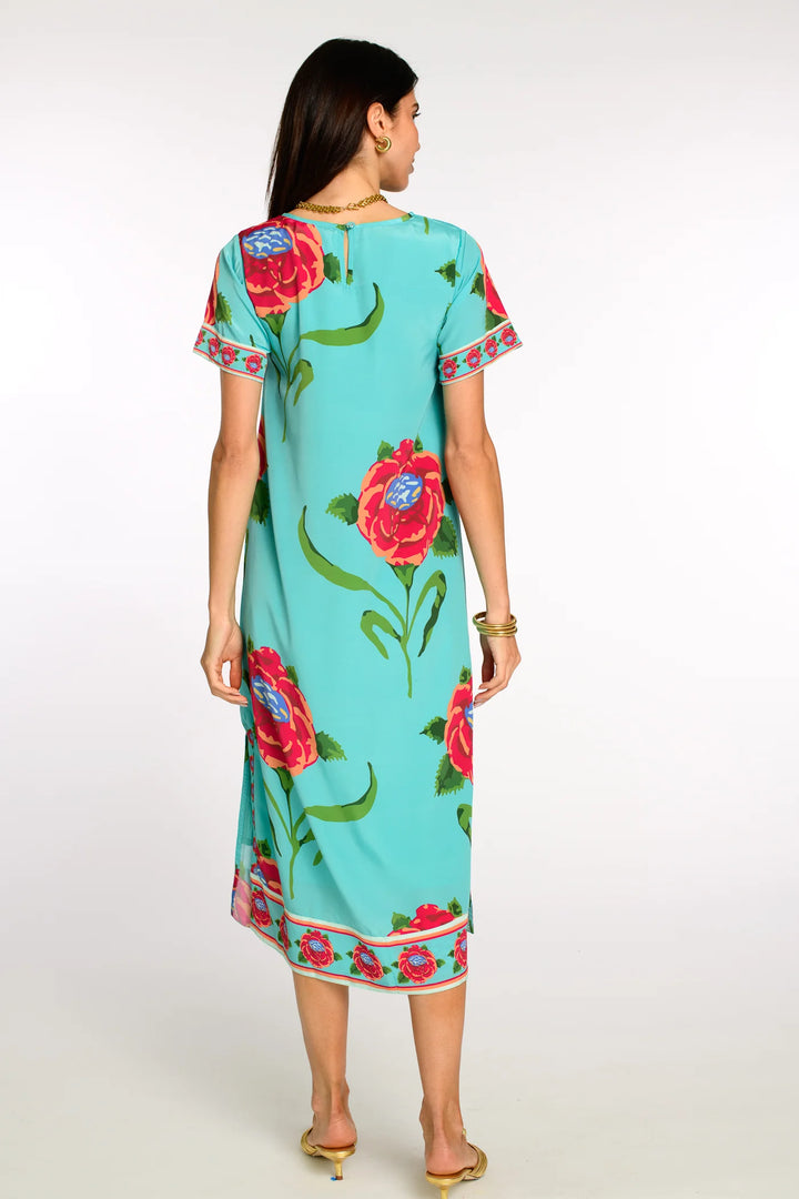 Tess Midi Dress | Large Roses