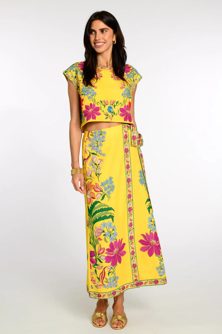 Winnifred Skirt | Tapestry Yellow