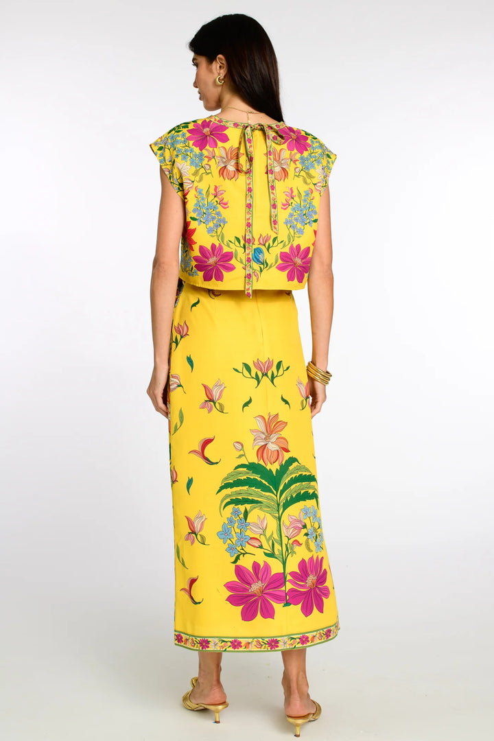 Winnifred Skirt | Tapestry Yellow