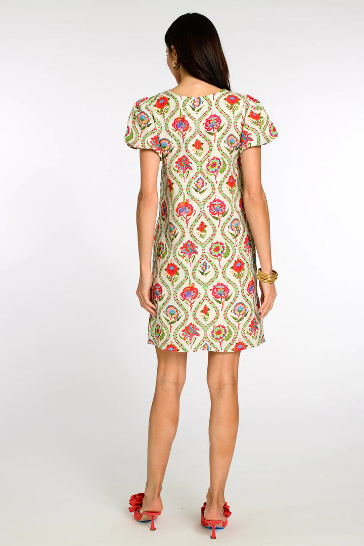 Tess Midi Dress | Large Roses