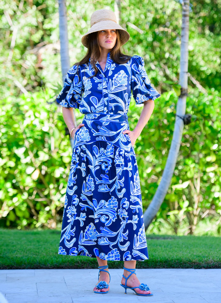 Edie Top | Grand Entrance Navy