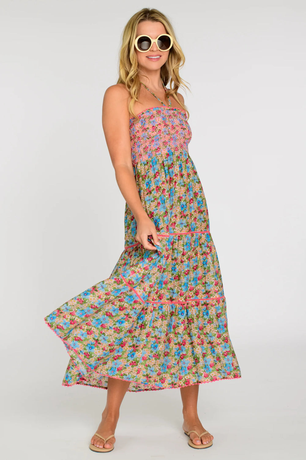 Cleo Convertible Dress | Cottage Garden Multi - Charlotte's Inc