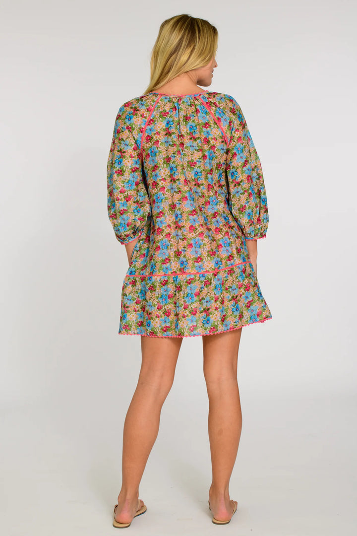 Blossom Beach Dress | Cottage Garden Multi - Charlotte's Inc