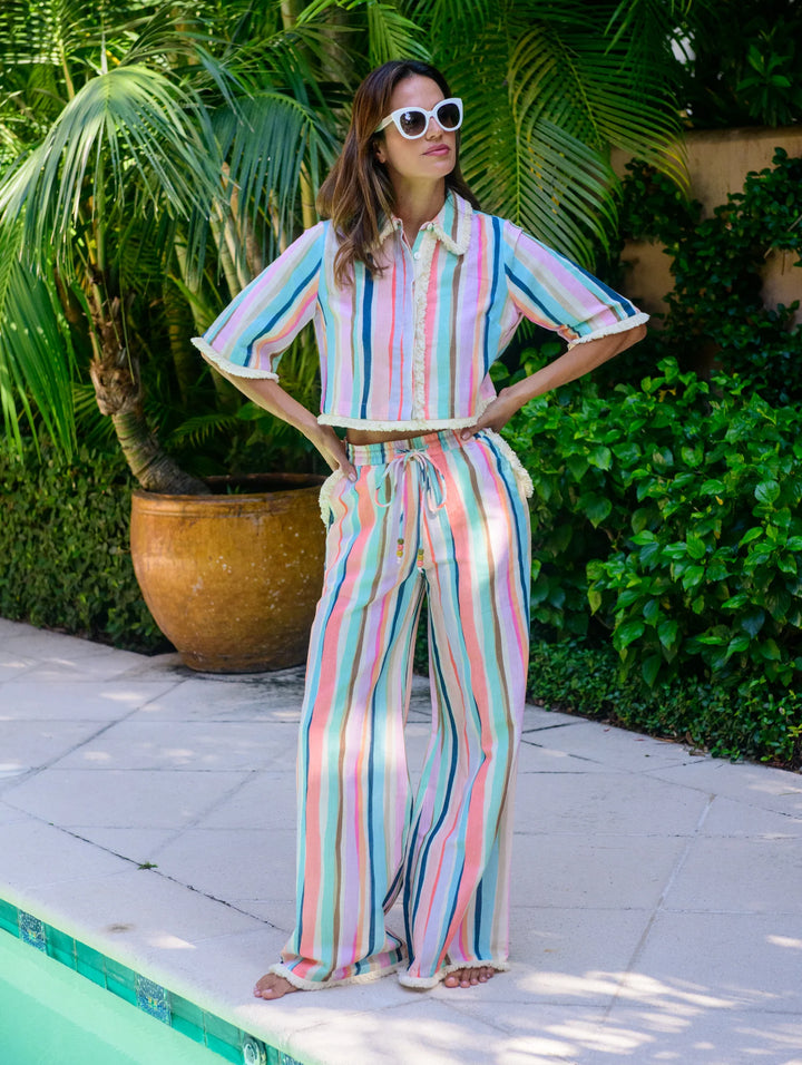 Blake Top | Sherbet Stripe