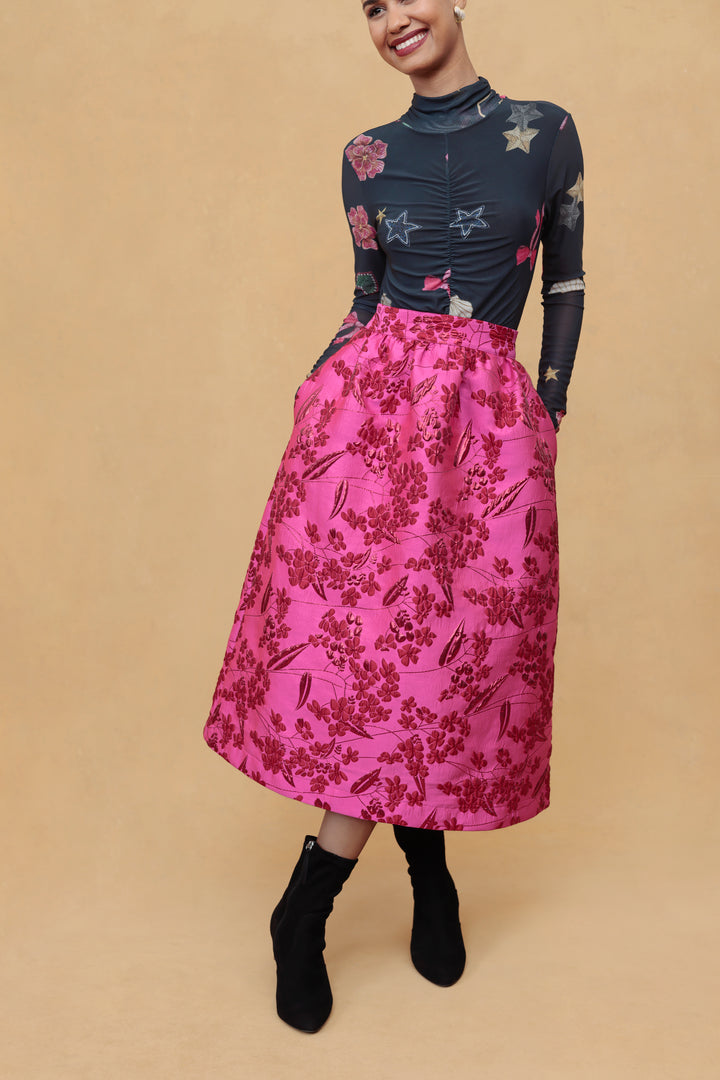 Eliza Skirt | Fuchsia