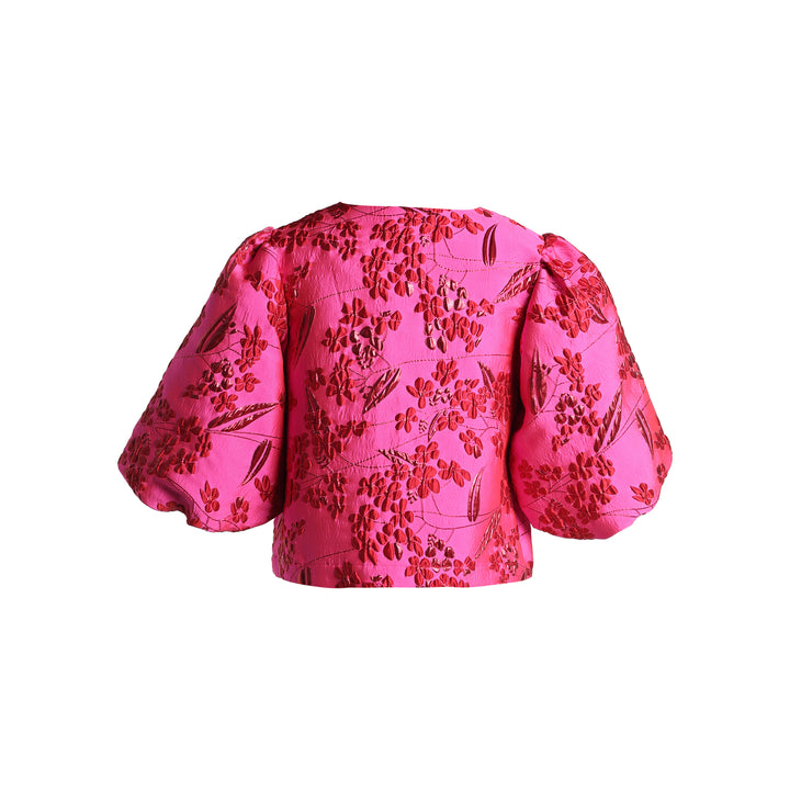 Myla Blouse | Fuchsia
