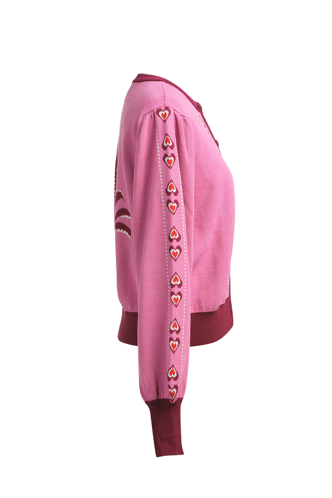 Sherry Cardigan | Thrift Pink