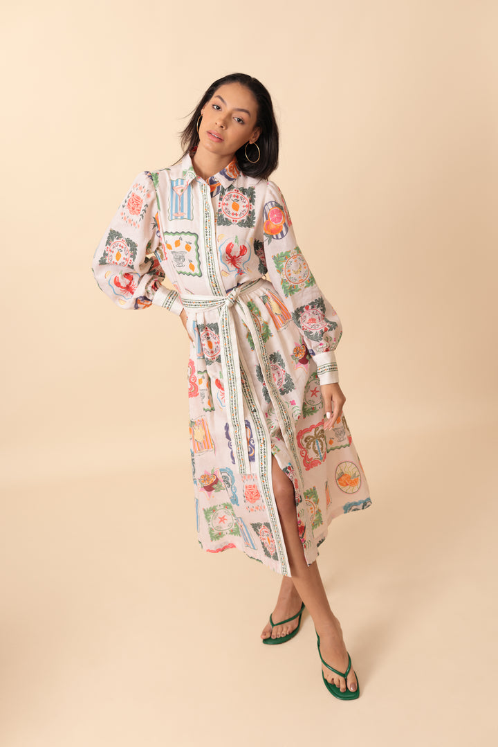 Blythe Dress | Chalk